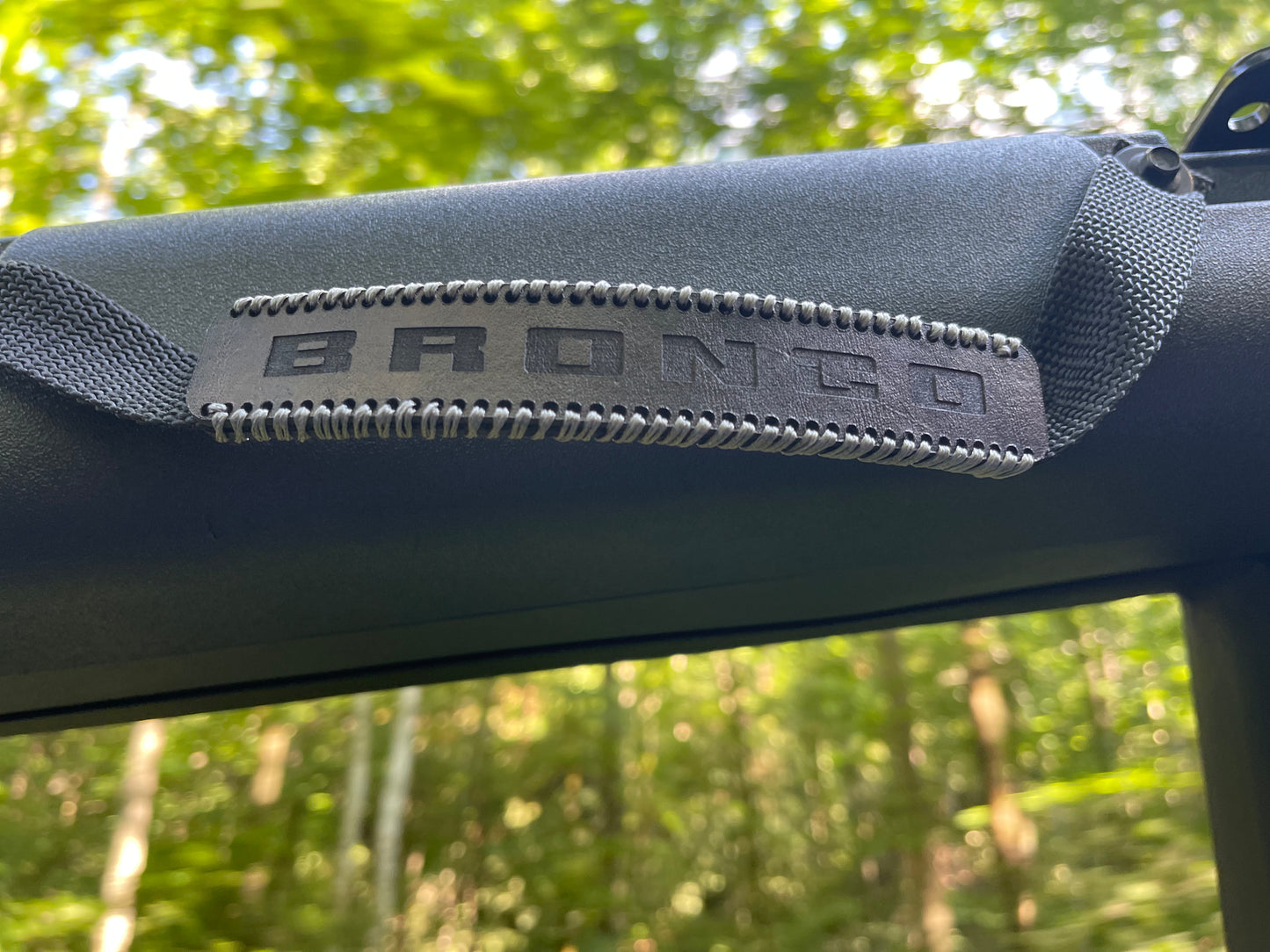 2021+ Ford Bronco Personalized Leather Grab Handles